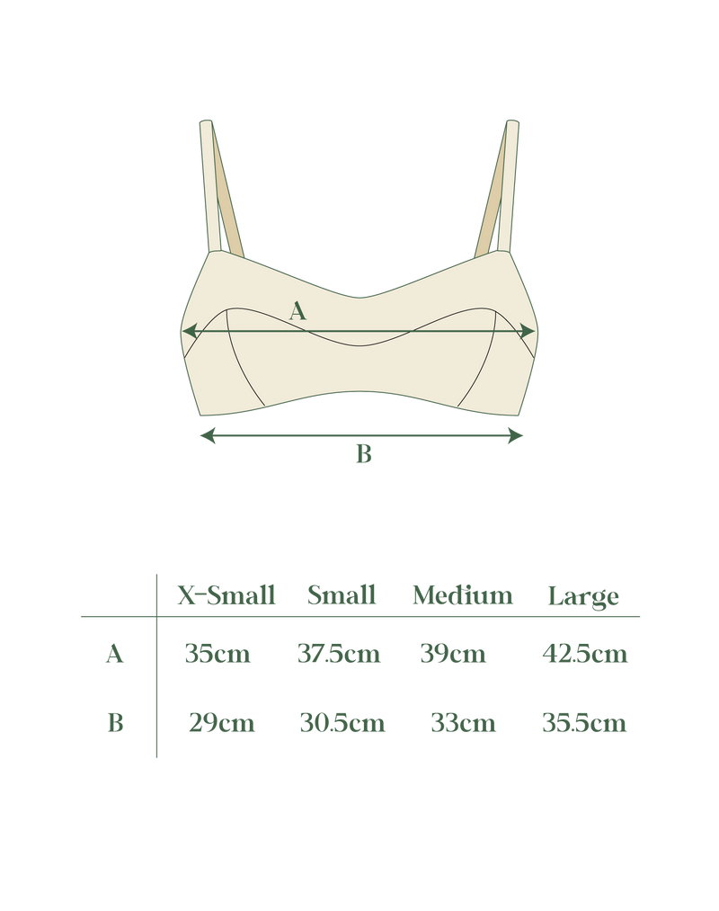BRALETTE TOP - Gingham Lilac